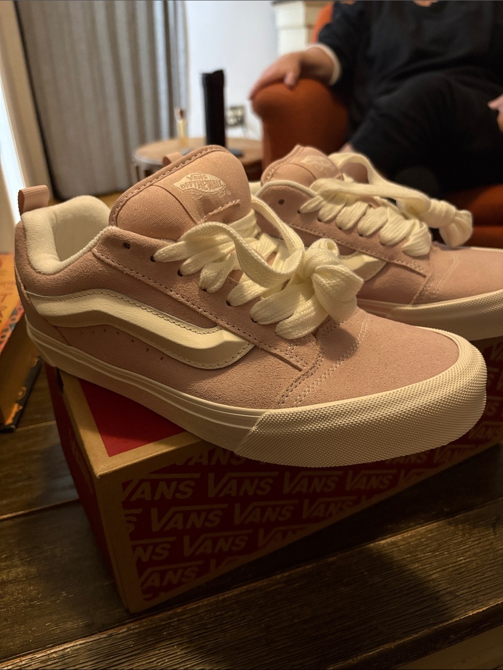 Vans Old Skool Light Pink Suede & Canvas Sneakers